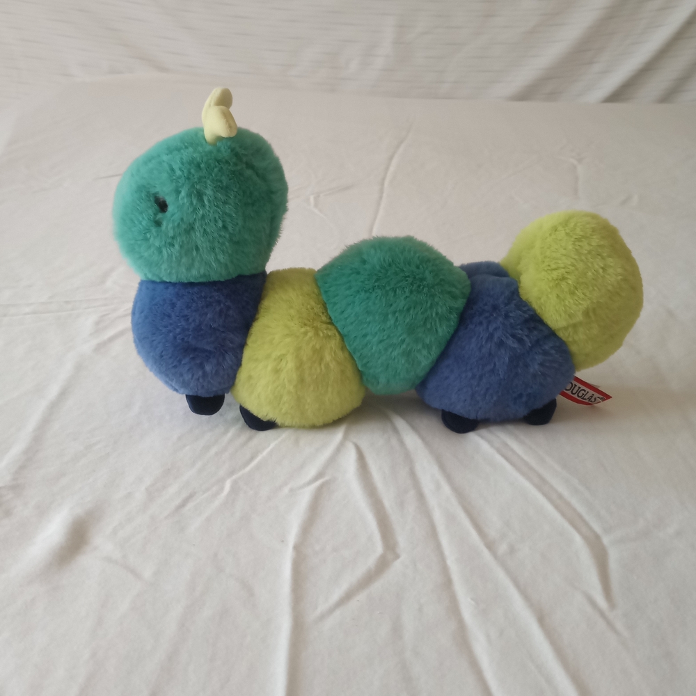 2024 Crunchie 11" Caterpillar Douglas Stuffed Animal Plush Cuddle